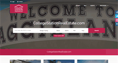 Desktop Screenshot of collegestationrealestate.com