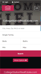 Mobile Screenshot of collegestationrealestate.com